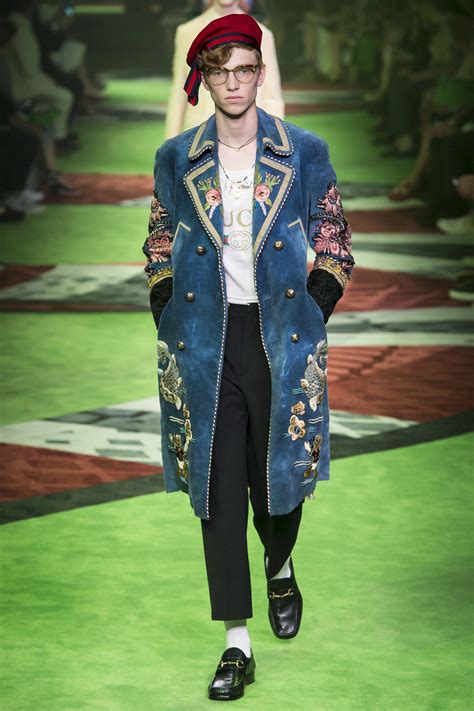 gucci vogue 2017|Vogue Gucci menswear 2020.